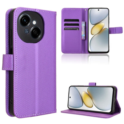 Diamond Texture Leather Phone Case, For Tecno Camon 40 4G, For Tecno Camon 30S 4G / 30S Pro 4G, For Tecno Pova 6 Neo 5G / Spark 30 5G, For Tecno Spark 30 Pro 4G, For Tecno Spark 30 4G, For Tecno Spark Go 1 / Pop 9 / Spark Go 2025, For Tecno Spark 30C 4...