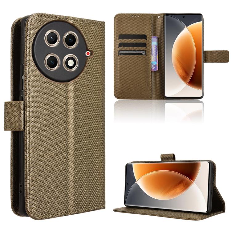 Diamond Texture Leather Phone Case, For Tecno Camon 40 4G, For Tecno Camon 30S 4G / 30S Pro 4G, For Tecno Pova 6 Neo 5G / Spark 30 5G, For Tecno Spark 30 Pro 4G, For Tecno Spark 30 4G, For Tecno Spark Go 1 / Pop 9 / Spark Go 2025, For Tecno Spark 30C 4...
