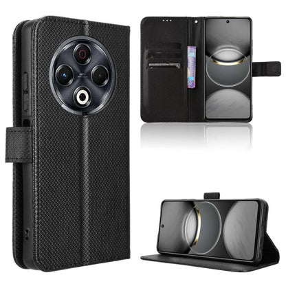 Diamond Texture Leather Phone Case, For Tecno Camon 40 4G, For Tecno Camon 30S 4G / 30S Pro 4G, For Tecno Pova 6 Neo 5G / Spark 30 5G, For Tecno Spark 30 Pro 4G, For Tecno Spark 30 4G, For Tecno Spark Go 1 / Pop 9 / Spark Go 2025, For Tecno Spark 30C 4...