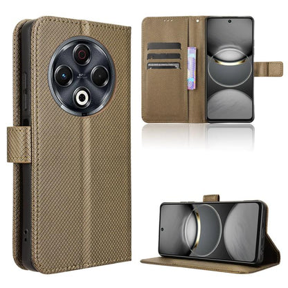 Diamond Texture Leather Phone Case, For Tecno Camon 40 4G, For Tecno Camon 30S 4G / 30S Pro 4G, For Tecno Pova 6 Neo 5G / Spark 30 5G, For Tecno Spark 30 Pro 4G, For Tecno Spark 30 4G, For Tecno Spark Go 1 / Pop 9 / Spark Go 2025, For Tecno Spark 30C 4...