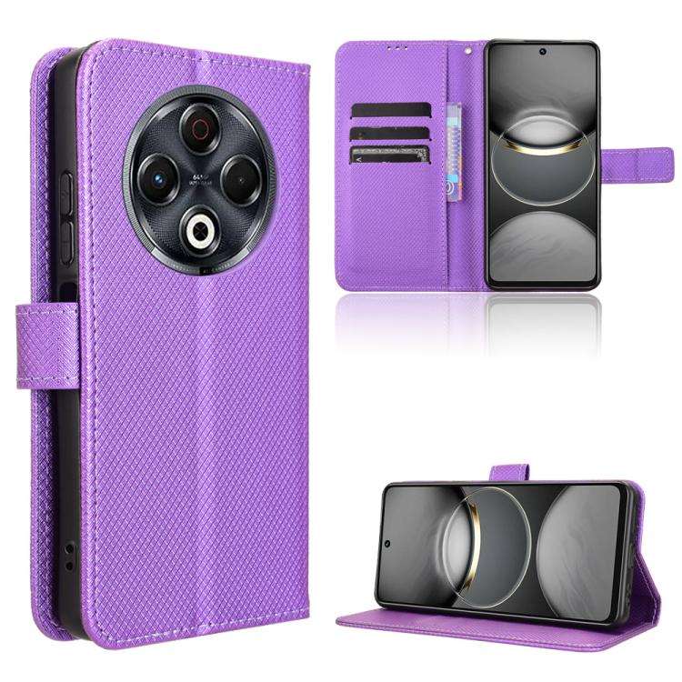 Diamond Texture Leather Phone Case, For Tecno Camon 40 4G, For Tecno Camon 30S 4G / 30S Pro 4G, For Tecno Pova 6 Neo 5G / Spark 30 5G, For Tecno Spark 30 Pro 4G, For Tecno Spark 30 4G, For Tecno Spark Go 1 / Pop 9 / Spark Go 2025, For Tecno Spark 30C 4...