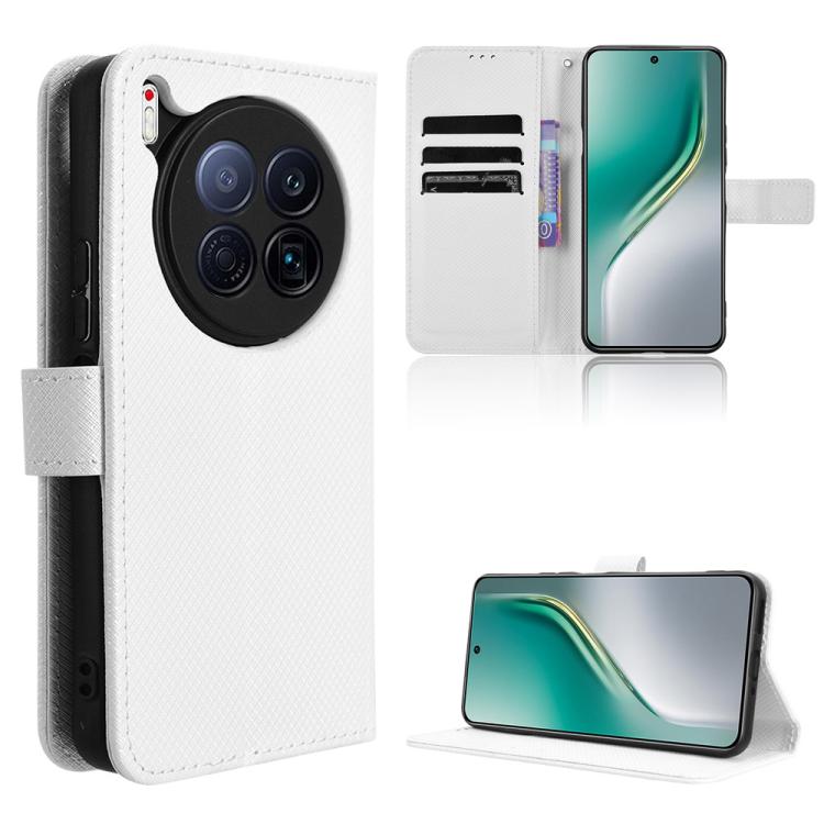 Diamond Texture Leather Phone Case, For Tecno Spark Go 2 4G, For Tecno Pova Curve 5G, For Tecno Camon 40 Pro 4G / 5G, For Tecno Camon 40 Premier 5G, For Tecno Camon 40 4G, For Tecno Camon 30S 4G / 30S Pro 4G, For Tecno Pova 6 Neo 5G / Spark 30 5G      ...