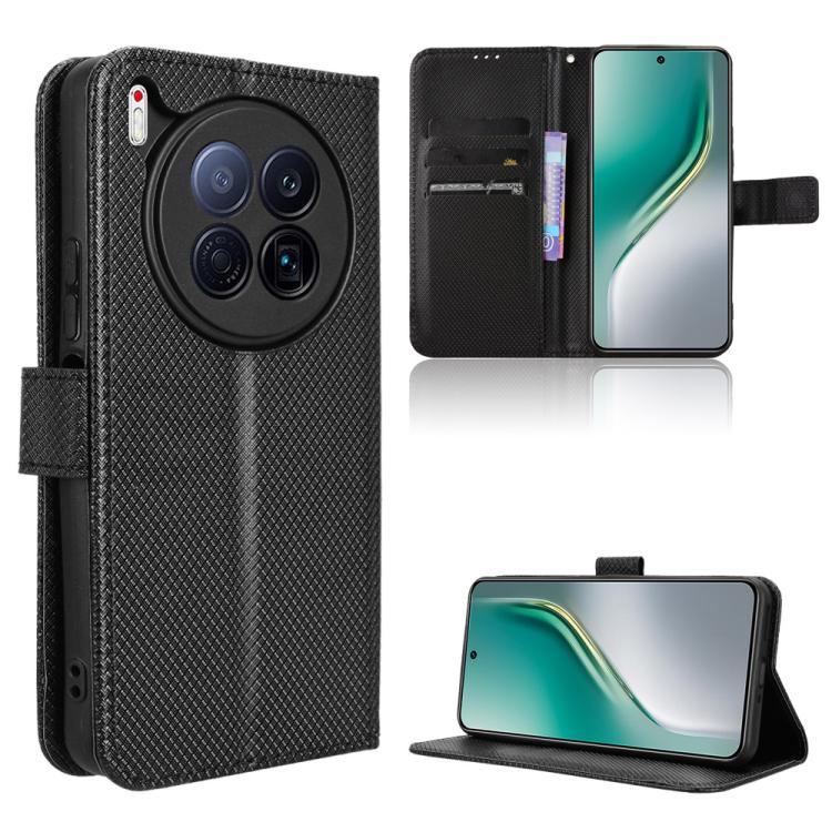 Diamond Texture Leather Phone Case, For Tecno Spark Go 2 4G, For Tecno Pova Curve 5G, For Tecno Camon 40 Pro 4G / 5G, For Tecno Camon 40 Premier 5G, For Tecno Camon 40 4G, For Tecno Camon 30S 4G / 30S Pro 4G, For Tecno Pova 6 Neo 5G / Spark 30 5G      ...