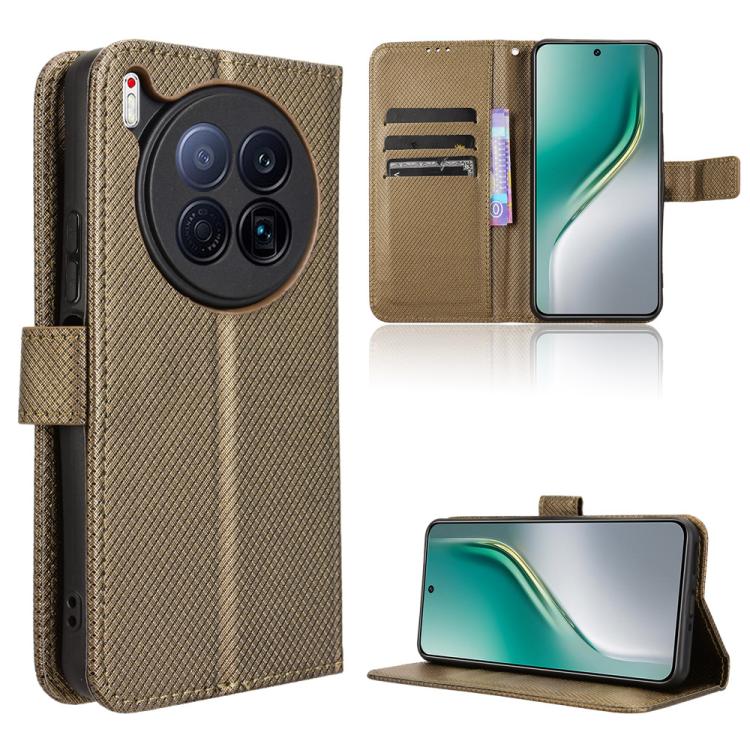 Diamond Texture Leather Phone Case, For Tecno Spark Go 2 4G, For Tecno Pova Curve 5G, For Tecno Camon 40 Pro 4G / 5G, For Tecno Camon 40 Premier 5G, For Tecno Camon 40 4G, For Tecno Camon 30S 4G / 30S Pro 4G, For Tecno Pova 6 Neo 5G / Spark 30 5G      ...