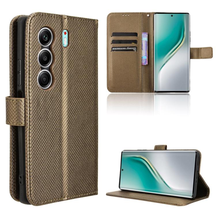 Diamond Texture Leather Phone Case, For Tecno Camon 40 4G, For Tecno Camon 30S 4G / 30S Pro 4G, For Tecno Pova 6 Neo 5G / Spark 30 5G, For Tecno Spark 30 Pro 4G, For Tecno Spark 30 4G, For Tecno Spark Go 1 / Pop 9 / Spark Go 2025, For Tecno Spark 30C 4...
