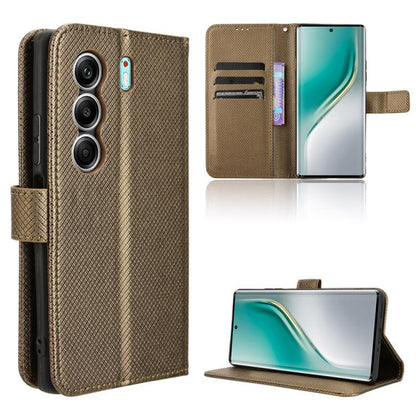 Diamond Texture Leather Phone Case, For Tecno Camon 40 4G, For Tecno Camon 30S 4G / 30S Pro 4G, For Tecno Pova 6 Neo 5G / Spark 30 5G, For Tecno Spark 30 Pro 4G, For Tecno Spark 30 4G, For Tecno Spark Go 1 / Pop 9 / Spark Go 2025, For Tecno Spark 30C 4...