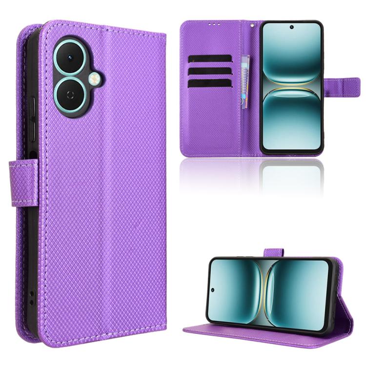 Diamond Texture Leather Phone Case, For Tecno Spark Go 2 4G, For Tecno Pova Curve 5G, For Tecno Camon 40 Pro 4G / 5G, For Tecno Camon 40 Premier 5G, For Tecno Camon 40 4G, For Tecno Camon 30S 4G / 30S Pro 4G, For Tecno Pova 6 Neo 5G / Spark 30 5G      ...