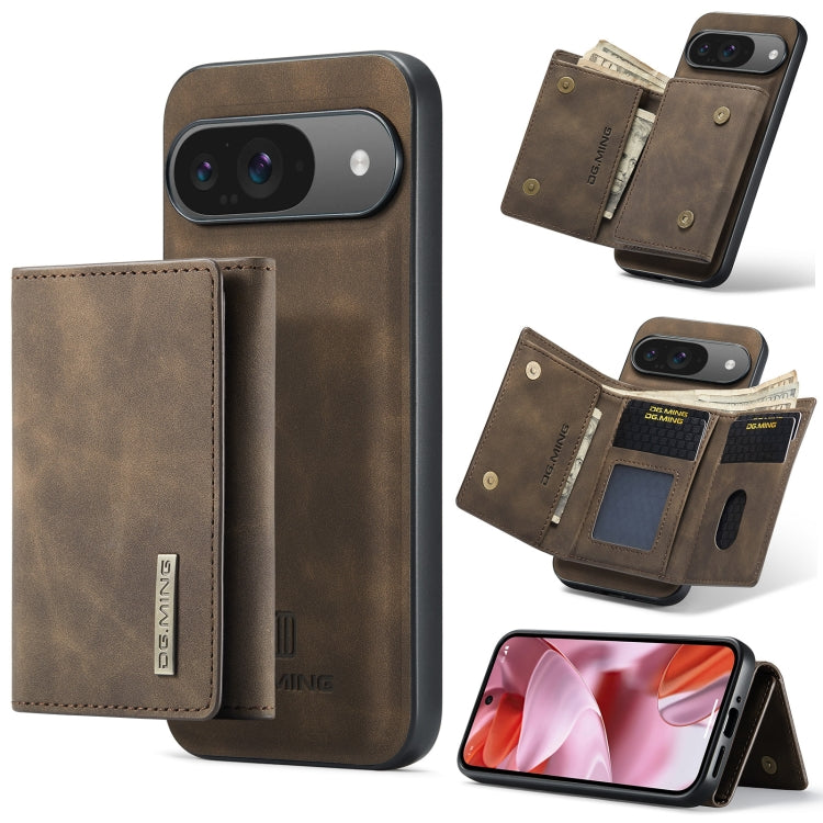 DG.MING M1 Series 3-Fold Multi Card Wallet + Magnetic Phone Case, For Google Pixel 11 Pro XL, For Google Pixel 11, For Google Pixel 11 Pro, For Google Pixel 10a, For Google Pixel 10 Pro XL, For Google Pixel 10 / 10 Pro, For Google Pixel 9a             ...