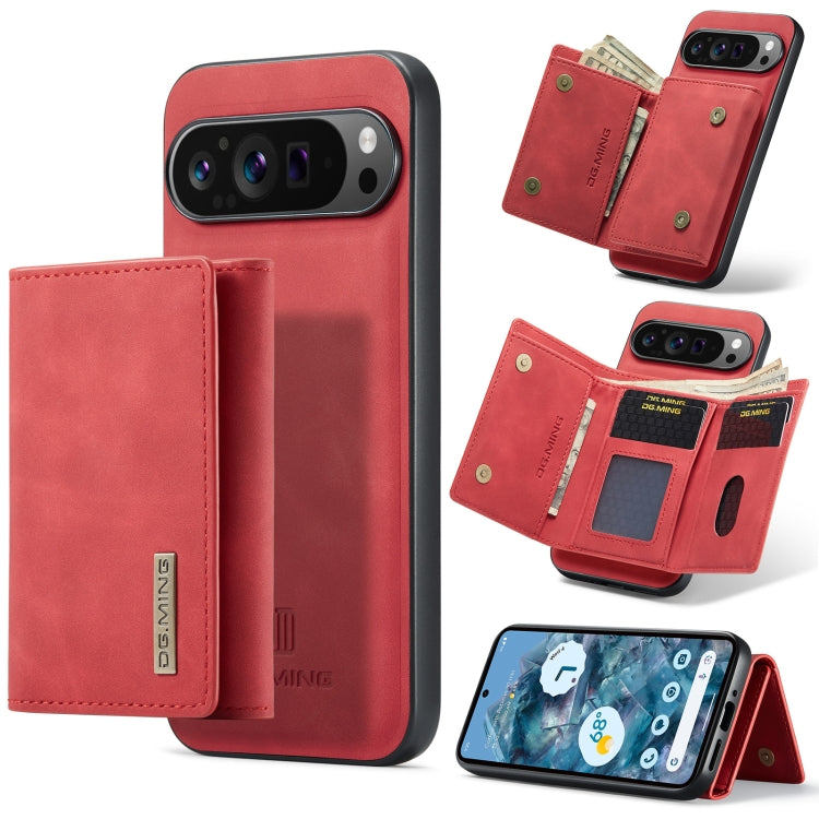 DG.MING M1 Series 3-Fold Multi Card Wallet + Magnetic Phone Case, For Google Pixel 11 Pro XL, For Google Pixel 11, For Google Pixel 11 Pro, For Google Pixel 10a, For Google Pixel 10 Pro XL, For Google Pixel 10 / 10 Pro, For Google Pixel 9a             ...