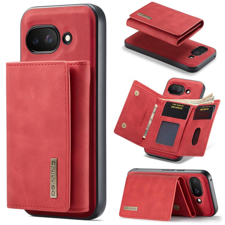 DG.MING M1 Series 3-Fold Multi Card Wallet + Magnetic Phone Case, For Google Pixel 11 Pro XL, For Google Pixel 11, For Google Pixel 11 Pro, For Google Pixel 10a, For Google Pixel 10 Pro XL, For Google Pixel 10 / 10 Pro, For Google Pixel 9a             ...