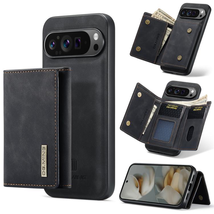 DG.MING M1 Series 3-Fold Multi Card Wallet + Magnetic Phone Case, For Google Pixel 11 Pro XL, For Google Pixel 11, For Google Pixel 11 Pro, For Google Pixel 10a, For Google Pixel 10 Pro XL, For Google Pixel 10 / 10 Pro, For Google Pixel 9a             ...