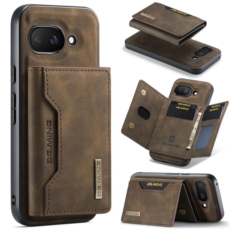 DG.MING M2 Series 3-Fold Multi Card Bag + Magnetic Phone Case, For Google Pixel 11 Pro XL, For Google Pixel 11, For Google Pixel 11 Pro, For Google Pixel 10a, For Google Pixel 10 Pro XL, For Google Pixel 10 / 10 Pro, For Google Pixel 9a                ...