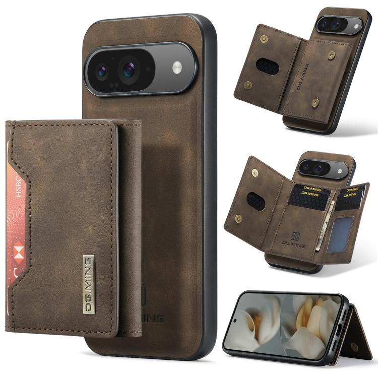 DG.MING M2 Series 3-Fold Multi Card Bag + Magnetic Phone Case, For Google Pixel 11 Pro XL, For Google Pixel 11, For Google Pixel 11 Pro, For Google Pixel 10a, For Google Pixel 10 Pro XL, For Google Pixel 10 / 10 Pro, For Google Pixel 9a                ...