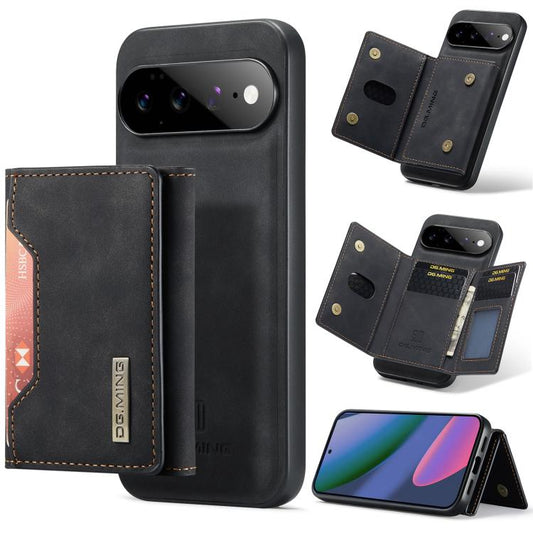 DG.MING M2 Series 3-Fold Multi Card Bag + Magnetic Phone Case, For Google Pixel 11 Pro XL, For Google Pixel 11, For Google Pixel 11 Pro, For Google Pixel 10a, For Google Pixel 10 Pro XL, For Google Pixel 10 / 10 Pro, For Google Pixel 9a