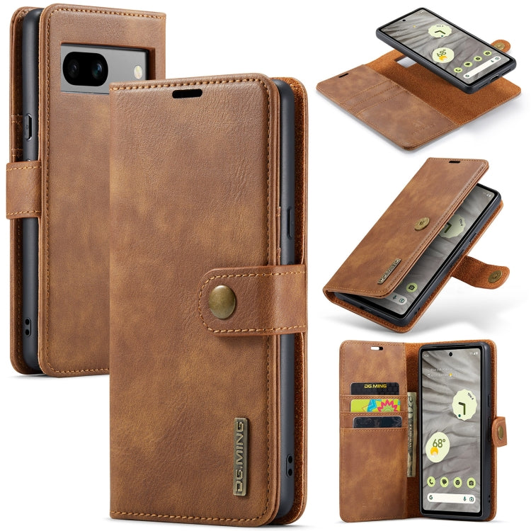 DG.MING Crazy Horse Texture Detachable Magnetic Leather Phone Case, For Google Pixel 11 Pro XL, For Google Pixel 11, For Google Pixel 11 Pro, For Google Pixel 10a, For Google Pixel 10 Pro XL, For Google Pixel 10 / 10 Pro, For Google Pixel 9a           ...