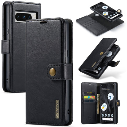 DG.MING Crazy Horse Texture Detachable Magnetic Leather Phone Case, For Google Pixel 11 Pro XL, For Google Pixel 11, For Google Pixel 11 Pro, For Google Pixel 10a, For Google Pixel 10 Pro XL, For Google Pixel 10 / 10 Pro, For Google Pixel 9a           ...