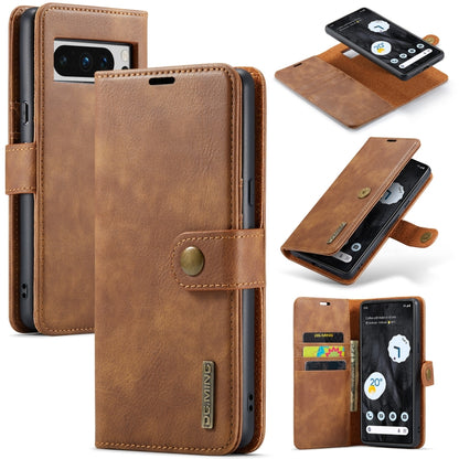 DG.MING Crazy Horse Texture Detachable Magnetic Leather Phone Case, For Google Pixel 11 Pro XL, For Google Pixel 11, For Google Pixel 11 Pro, For Google Pixel 10a, For Google Pixel 10 Pro XL, For Google Pixel 10 / 10 Pro, For Google Pixel 9a           ...