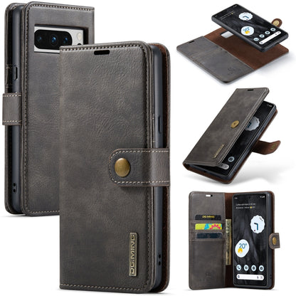 DG.MING Crazy Horse Texture Detachable Magnetic Leather Phone Case, For Google Pixel 11 Pro XL, For Google Pixel 11, For Google Pixel 11 Pro, For Google Pixel 10a, For Google Pixel 10 Pro XL, For Google Pixel 10 / 10 Pro, For Google Pixel 9a           ...