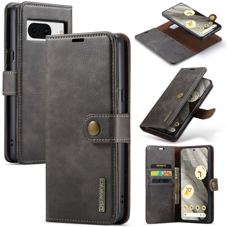 DG.MING Crazy Horse Texture Detachable Magnetic Leather Phone Case, For Google Pixel 11 Pro XL, For Google Pixel 11, For Google Pixel 11 Pro, For Google Pixel 10a, For Google Pixel 10 Pro XL, For Google Pixel 10 / 10 Pro, For Google Pixel 9a           ...