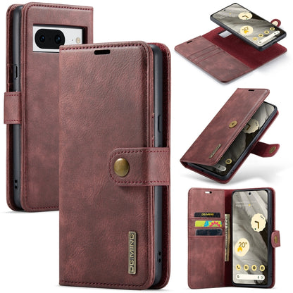 DG.MING Crazy Horse Texture Detachable Magnetic Leather Phone Case, For Google Pixel 11 Pro XL, For Google Pixel 11, For Google Pixel 11 Pro, For Google Pixel 10a, For Google Pixel 10 Pro XL, For Google Pixel 10 / 10 Pro, For Google Pixel 9a           ...