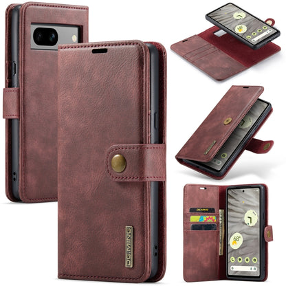 DG.MING Crazy Horse Texture Detachable Magnetic Leather Phone Case, For Google Pixel 11 Pro XL, For Google Pixel 11, For Google Pixel 11 Pro, For Google Pixel 10a, For Google Pixel 10 Pro XL, For Google Pixel 10 / 10 Pro, For Google Pixel 9a           ...