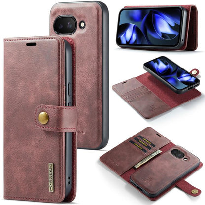 DG.MING Crazy Horse Texture Detachable Magnetic Leather Phone Case, For Google Pixel 11 Pro XL, For Google Pixel 11, For Google Pixel 11 Pro, For Google Pixel 10a, For Google Pixel 10 Pro XL, For Google Pixel 10 / 10 Pro, For Google Pixel 9a           ...