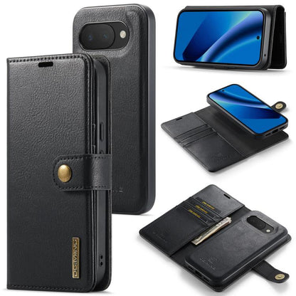 DG.MING Crazy Horse Texture Detachable Magnetic Leather Phone Case, For Google Pixel 11 Pro XL, For Google Pixel 11, For Google Pixel 11 Pro, For Google Pixel 10a, For Google Pixel 10 Pro XL, For Google Pixel 10 / 10 Pro, For Google Pixel 9a           ...