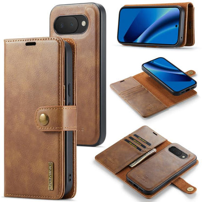 DG.MING Crazy Horse Texture Detachable Magnetic Leather Phone Case, For Google Pixel 11 Pro XL, For Google Pixel 11, For Google Pixel 11 Pro, For Google Pixel 10a, For Google Pixel 10 Pro XL, For Google Pixel 10 / 10 Pro, For Google Pixel 9a           ...
