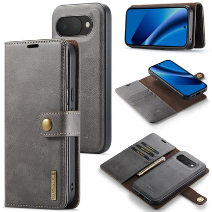 DG.MING Crazy Horse Texture Detachable Magnetic Leather Phone Case, For Google Pixel 11 Pro XL, For Google Pixel 11, For Google Pixel 11 Pro, For Google Pixel 10a, For Google Pixel 10 Pro XL, For Google Pixel 10 / 10 Pro, For Google Pixel 9a           ...
