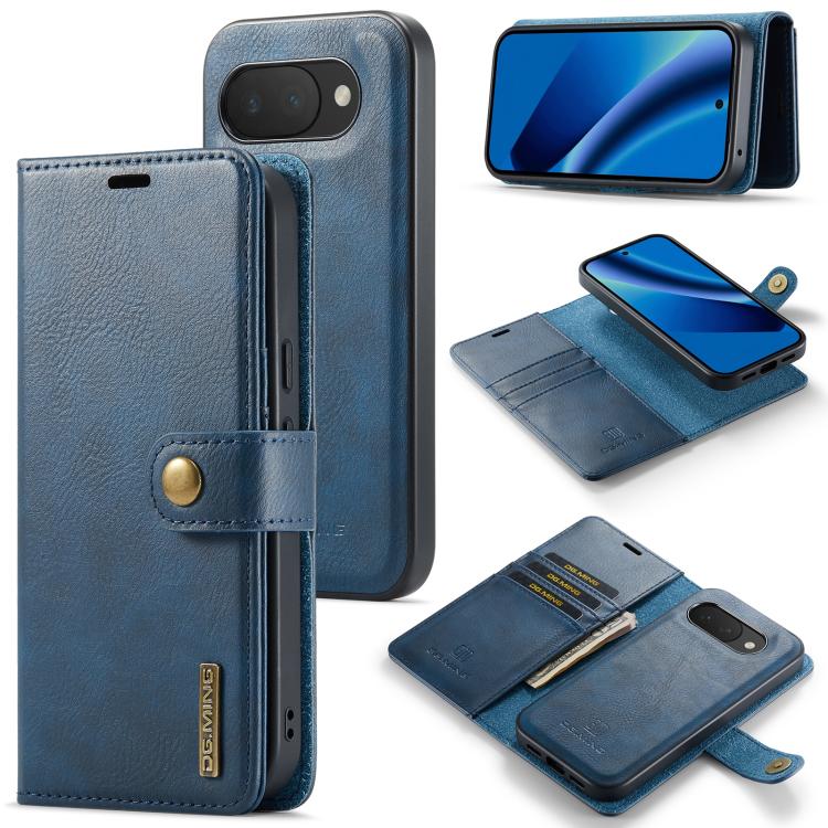 DG.MING Crazy Horse Texture Detachable Magnetic Leather Phone Case, For Google Pixel 11 Pro XL, For Google Pixel 11, For Google Pixel 11 Pro, For Google Pixel 10a, For Google Pixel 10 Pro XL, For Google Pixel 10 / 10 Pro, For Google Pixel 9a           ...