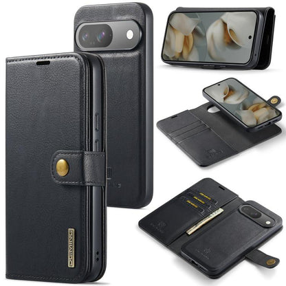 DG.MING Crazy Horse Texture Detachable Magnetic Leather Phone Case, For Google Pixel 11 Pro XL, For Google Pixel 11, For Google Pixel 11 Pro, For Google Pixel 10a, For Google Pixel 10 Pro XL, For Google Pixel 10 / 10 Pro, For Google Pixel 9a           ...