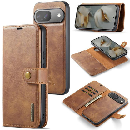 DG.MING Crazy Horse Texture Detachable Magnetic Leather Phone Case, For Google Pixel 11 Pro XL, For Google Pixel 11, For Google Pixel 11 Pro, For Google Pixel 10a, For Google Pixel 10 Pro XL, For Google Pixel 10 / 10 Pro, For Google Pixel 9a           ...
