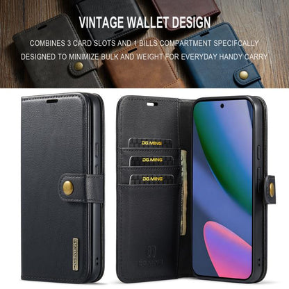DG.MING Crazy Horse Texture Detachable Magnetic Leather Phone Case, For Google Pixel 11 Pro XL, For Google Pixel 11, For Google Pixel 11 Pro, For Google Pixel 10a, For Google Pixel 10 Pro XL, For Google Pixel 10 / 10 Pro, For Google Pixel 9a           ...