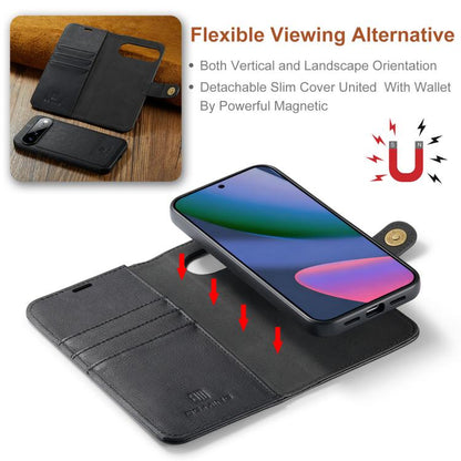 DG.MING Crazy Horse Texture Detachable Magnetic Leather Phone Case, For Google Pixel 11 Pro XL, For Google Pixel 11, For Google Pixel 11 Pro, For Google Pixel 10a, For Google Pixel 10 Pro XL, For Google Pixel 10 / 10 Pro, For Google Pixel 9a           ...