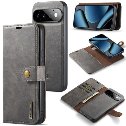 DG.MING Crazy Horse Texture Detachable Magnetic Leather Phone Case, For Google Pixel 11 Pro XL, For Google Pixel 11, For Google Pixel 11 Pro, For Google Pixel 10a, For Google Pixel 10 Pro XL, For Google Pixel 10 / 10 Pro, For Google Pixel 9a           ...