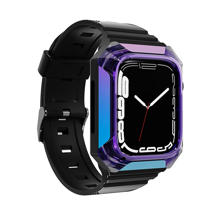 Armor Case Integrated TPU Watch Band, For Apple Watch Ultra 4 / 3 / 2 49mm, For Apple Watch SE 2025 / 2023 44mm, For Apple Watch SE 2025 / 2023 40mm, For Apple Watch Series 11 / 10 42mm, For Apple Watch Ultra 3 / 2 49mm, For Apple Watch 9 45mm         ...