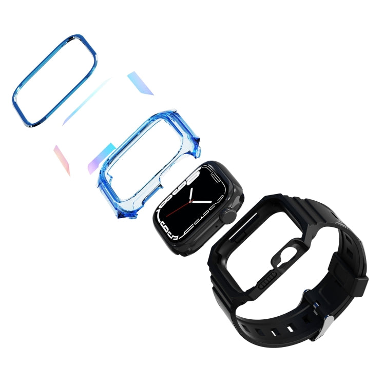 Armor Case Integrated TPU Watch Band, For Apple Watch Ultra 4 / 3 / 2 49mm, For Apple Watch SE 2025 / 2023 44mm, For Apple Watch SE 2025 / 2023 40mm, For Apple Watch Series 11 / 10 42mm, For Apple Watch Ultra 3 / 2 49mm, For Apple Watch 9 45mm         ...