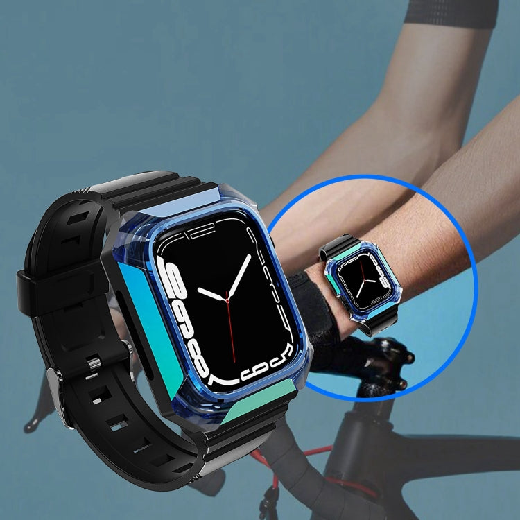 Armor Case Integrated TPU Watch Band, For Apple Watch Ultra 4 / 3 / 2 49mm, For Apple Watch SE 2025 / 2023 44mm, For Apple Watch SE 2025 / 2023 40mm, For Apple Watch Series 11 / 10 42mm, For Apple Watch Ultra 3 / 2 49mm, For Apple Watch 9 45mm         ...