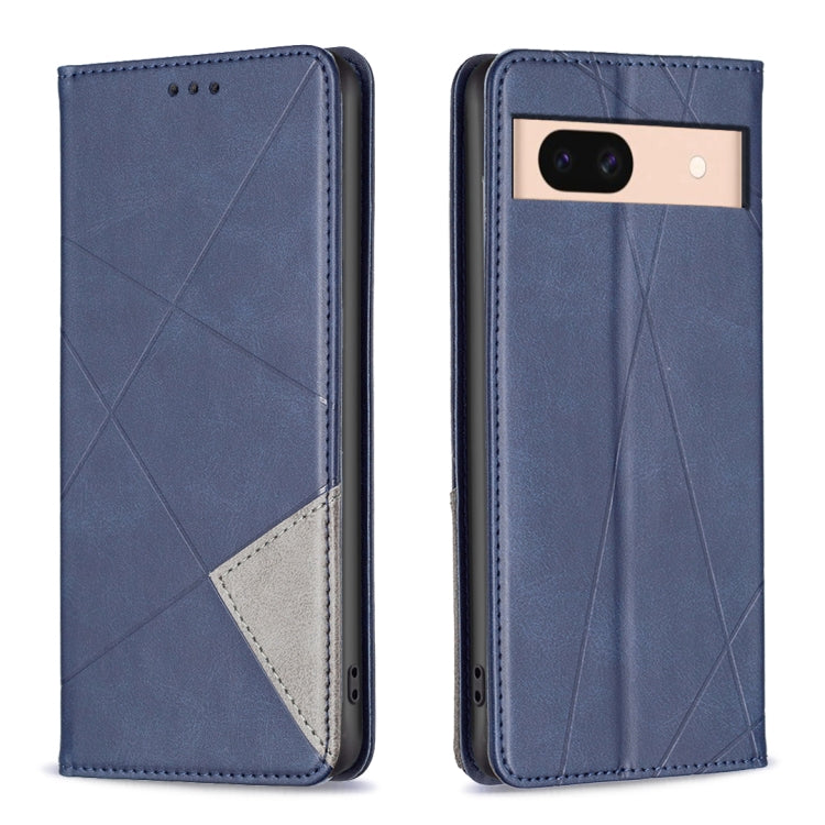 Rhombus Texture Magnetic Leather Phone Case, For Google Pixel 11 / 11 Pro, For Google Pixel 10a, For Google Pixel 8a, For Google Pixel 8 Pro, For Google Pixel 8