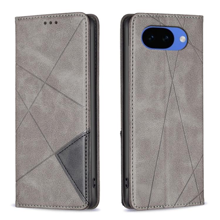Rhombus Texture Magnetic Leather Phone Case, For Google Pixel 11 / 11 Pro, For Google Pixel 10a, For Google Pixel 8a, For Google Pixel 8 Pro, For Google Pixel 8