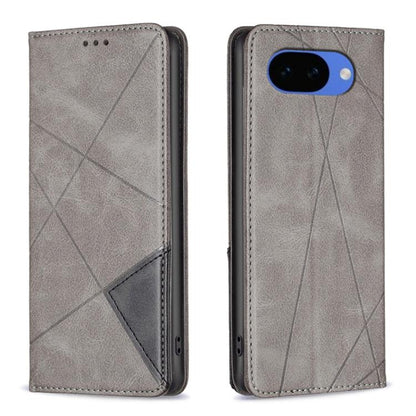 Rhombus Texture Magnetic Leather Phone Case, For Google Pixel 11 / 11 Pro, For Google Pixel 10a, For Google Pixel 8a, For Google Pixel 8 Pro, For Google Pixel 8