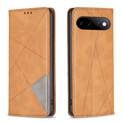 Rhombus Texture Magnetic Leather Phone Case, For Google Pixel 11 / 11 Pro, For Google Pixel 10a, For Google Pixel 8a, For Google Pixel 8 Pro, For Google Pixel 8