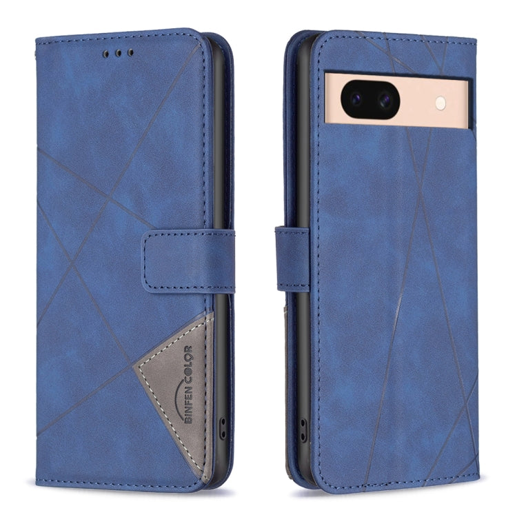 Magnetic Buckle Rhombus Texture Leather Phone Case, For Google Pixel 11 / 11 Pro, For Google Pixel 10a, For Google Pixel 9A, For Google Pixel 9 Pro, For Google Pixel 9, For Google Pixel 8a, For Google Pixel 8 Pro, For Google Pixel 8