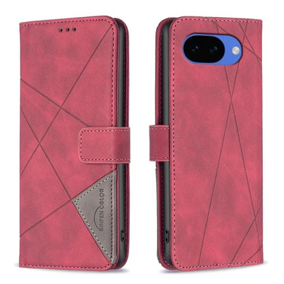 Magnetic Buckle Rhombus Texture Leather Phone Case, For Google Pixel 11 / 11 Pro, For Google Pixel 10a, For Google Pixel 9A, For Google Pixel 9 Pro, For Google Pixel 9, For Google Pixel 8a, For Google Pixel 8 Pro, For Google Pixel 8