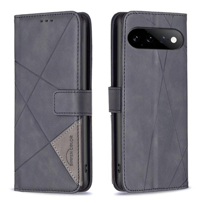 Magnetic Buckle Rhombus Texture Leather Phone Case, For Google Pixel 11 / 11 Pro, For Google Pixel 10a, For Google Pixel 9A, For Google Pixel 9 Pro, For Google Pixel 9, For Google Pixel 8a, For Google Pixel 8 Pro, For Google Pixel 8