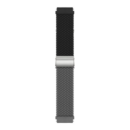 Buckle Braided Nylon Watch Band, 20mm, 22mm