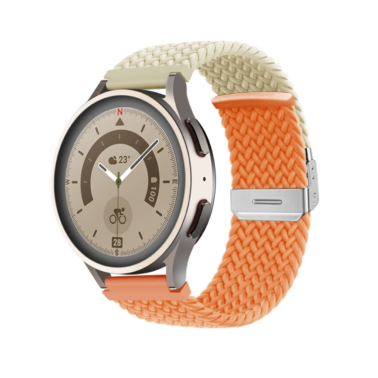 Buckle Braided Nylon Watch Band, 20mm, 22mm