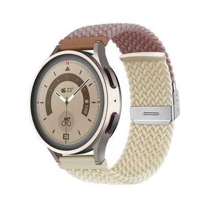 Buckle Braided Nylon Watch Band, 20mm, 22mm