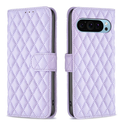 Diamond Lattice Wallet Leather Flip Phone Case, For Google Pixel 11 / 11 Pro, For Google Pixel 9 Pro, For Google Pixel 9, For Google Pixel 8a, For Google Pixel 8 Pro, For Google Pixel 8