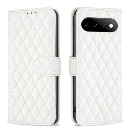 Diamond Lattice Wallet Leather Flip Phone Case, For Google Pixel 11 / 11 Pro, For Google Pixel 9 Pro, For Google Pixel 9, For Google Pixel 8a, For Google Pixel 8 Pro, For Google Pixel 8